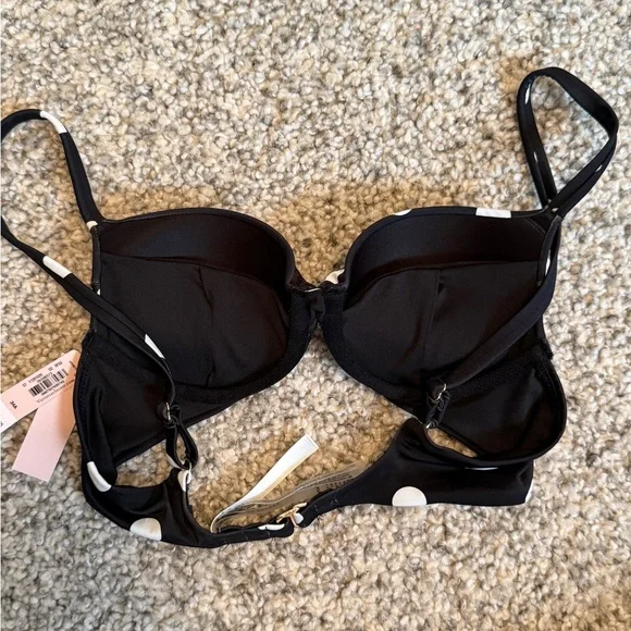 Victoria’s Secret Black Polka Dot Bikini Set - Picture 4 of 6